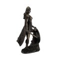 thumbnail image 3 of Viking Shieldmaiden Bronze Finished Statue Norse Mythology, 3 of 4