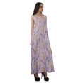 thumbnail image 3 of Moomaya Tenue d'Été pour Femmes en Rayonne Imprimée Partout Robes de Soirée Grande Taille, 3 of 4