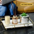 thumbnail image 4 of Vanity Tray Makeup Organizer Cosmetics Storage Bathroom Skincare Organizer, 4 of 5