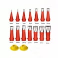 thumbnail image 1 of Chmadoxn Family Use Integrated Rubber Nozzle Tool Kit, Rubber Nozzle Tool With, Stainless Steel Material, Caulking Nozzle Applicator Coating For Home Rubber nozzle, 1 of 1