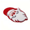 thumbnail image 2 of Binmer 1pc Irregular Santa Claus Shape Area Rug Indoor Non-Slip Washable Rug Non-Shedding Mat For Bedroom Living Room Office Nursery Room Home Decor Room, 2 of 9
