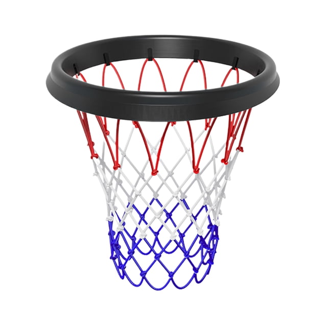 keepw Professional PU Portable Basketball Net Frame Quick And Easy Setup Outdoor Basketball Accessories Black Colored Net