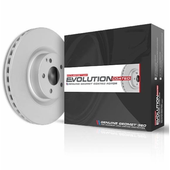 Powerstop JBR1152EVC Evolution Coated Brake Rotor for 2004 Lexus RX330