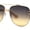 Gold / Black Yellow, variant on Mens Classic Double Top Bridge Tear Drop Aviator Metal Sunglasses All Black