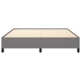 thumbnail image 4 of vidaXL Bed Frame Dark Grey 193x203 cm King Fabric, 4 of 7