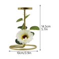 thumbnail image 2 of Fragrance Candlestick Simulation Flower Candle Stand Gift For Living Room Tv Cabinet Desktop Ornament, 2 of 13