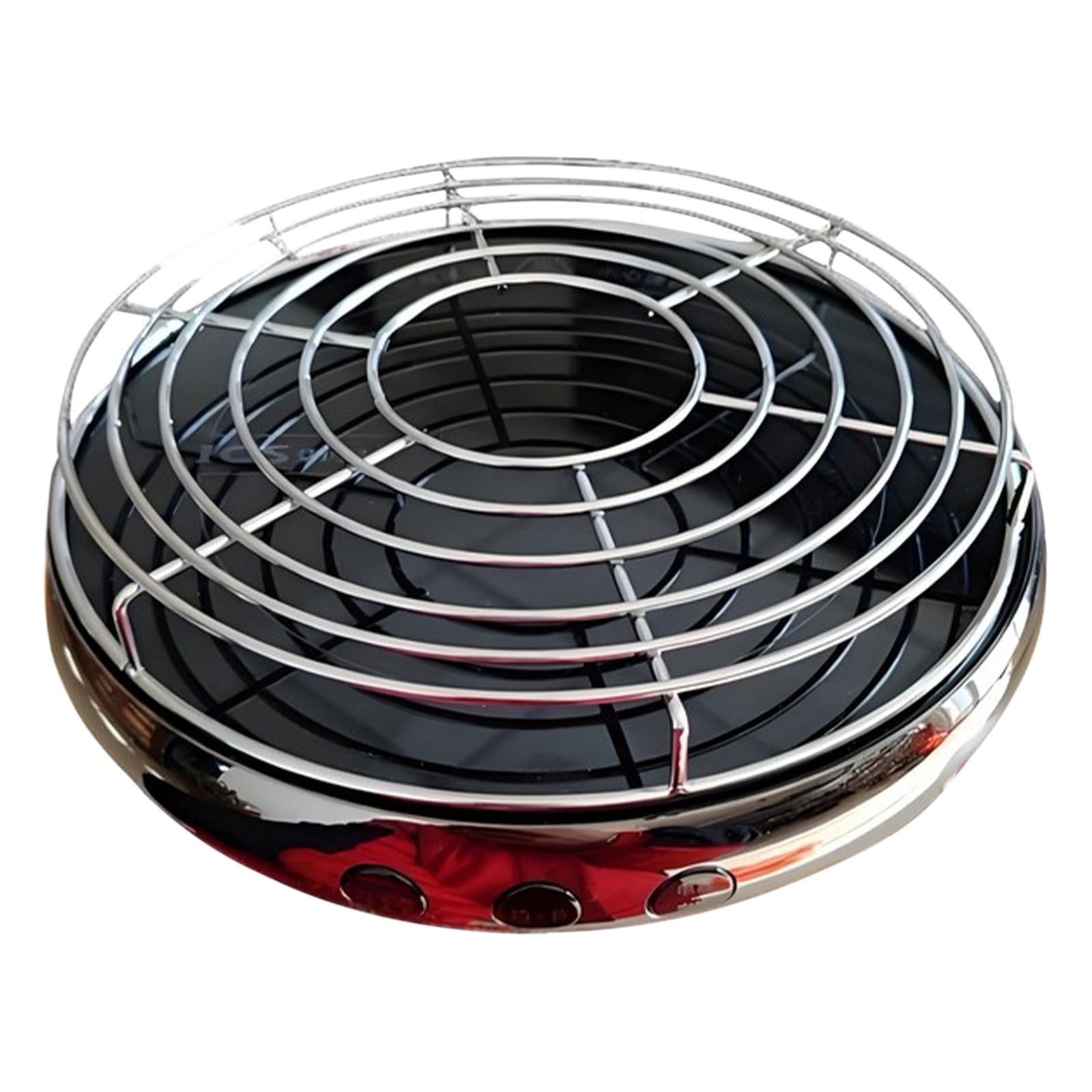 Btomtd Thin Oven Electric Oven Tea Oven With Grill Net Can Bake Food, Black