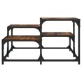 thumbnail image 2 of vidaXL Coffee Table Smoked Oak 68x68x40 cm Engineered Wood, 2 of 5