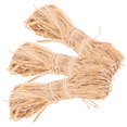 thumbnail image 1 of LNGOOR 3 Bundles Raffia Ribbon for Flower Rustic Ribbon Straw Bale Basket Weaving Supplies, 1 of 6