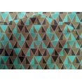 thumbnail image 5 of oneOone Cotton Silk Fabric Triangle Geometric Printed Craft Fabric BTY 42 Inch Wide, 5 of 5