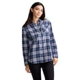 thumbnail image 1 of Jockey Women's 100% Cotton Flannel Button Up, 1 of 7