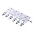 thumbnail image 1 of Solid Color Portable Fabric Clothes Hanger For Business Trips Foldable Clothes Drying Clip For Wardrobe Socks Hats Storage Clothes Clip, 1 of 6