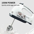thumbnail image 4 of Egg Beater Electric Drink Foam Mixer Handle Baking Cake Mixer Kitchen Mixing Tool US Plug, 4 of 10