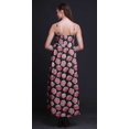 thumbnail image 4 of Bimba Floral Printed Adjustable Spaghetti Strap Long Maxi Dress Summer Beachwear-X-Large, 4 of 6