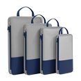 thumbnail image 1 of Yhmxh 4 Piece Travel Compression Packing Cubes Set Space Saving Organizers For Luggage Mesh Bags For Effortless Trip Packing Shoe Storage Storage Bins Closet Organizers and Storage Storage Containers, 1 of 6