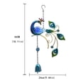 thumbnail image 2 of Shape Pendant Chimes Indoor Outdoor Balcony Indoor Blue, 2 of 8
