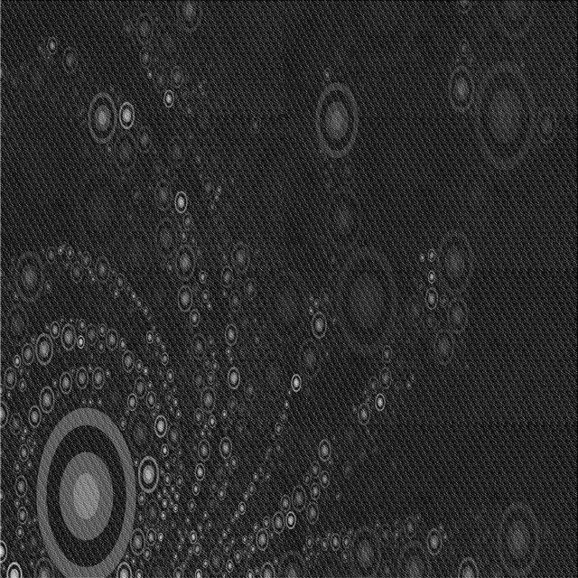 Ahgly Tapis d'Intérieur Lavable en Machine Carré Noir Nuit Transitionnel, 5 Pieds Carré