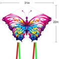 thumbnail image 3 of HENGDA KITE 2pack Butterfly Kites Outdoor Toy for Adults and Young Kids KITE with Flying Tools Easy Control Polyester, 3 of 6