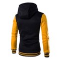thumbnail image 3 of LUXUR Chandail à Manches Longues pour Homme, Décontracté, Automne, Jaune, 2TG, 3 of 3