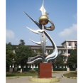 thumbnail image 2 of Stainless Steel Reflective Shiny Mirror Ball Lawn Ornament 120mm, 2 of 8