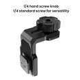 thumbnail image 3 of Wireless Transmission Base Plate Holder Stand, 1/4 inch Hand Screw Knob Stabilizer Image Transmission Bracket  for RS3 RS2 Pro, 3 of 7