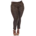 thumbnail image 1 of White Mark Pantalon pour Femme en Faux Suède à Imprimé Serpent, 1 of 6