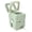 Grey & Green, variant on YYAO 5.3 Gallon Waste Tank, Portable Indoor Outdoor Toilet for Travel Camping RV Boating Fishing, Grey