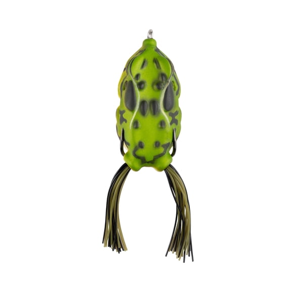 Lunkerhunt CPTF01 Grenouille compacte, 2-1/4", 1/2oz - Thé vert – Leurre de pêche
