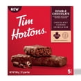 thumbnail image 1 of Tim Hortons Granola Bars, Double Chocolate Flavour, Peanut-free, Individually-wrapped, Made with Canadian Oats, 5 Count, 1 of 7
