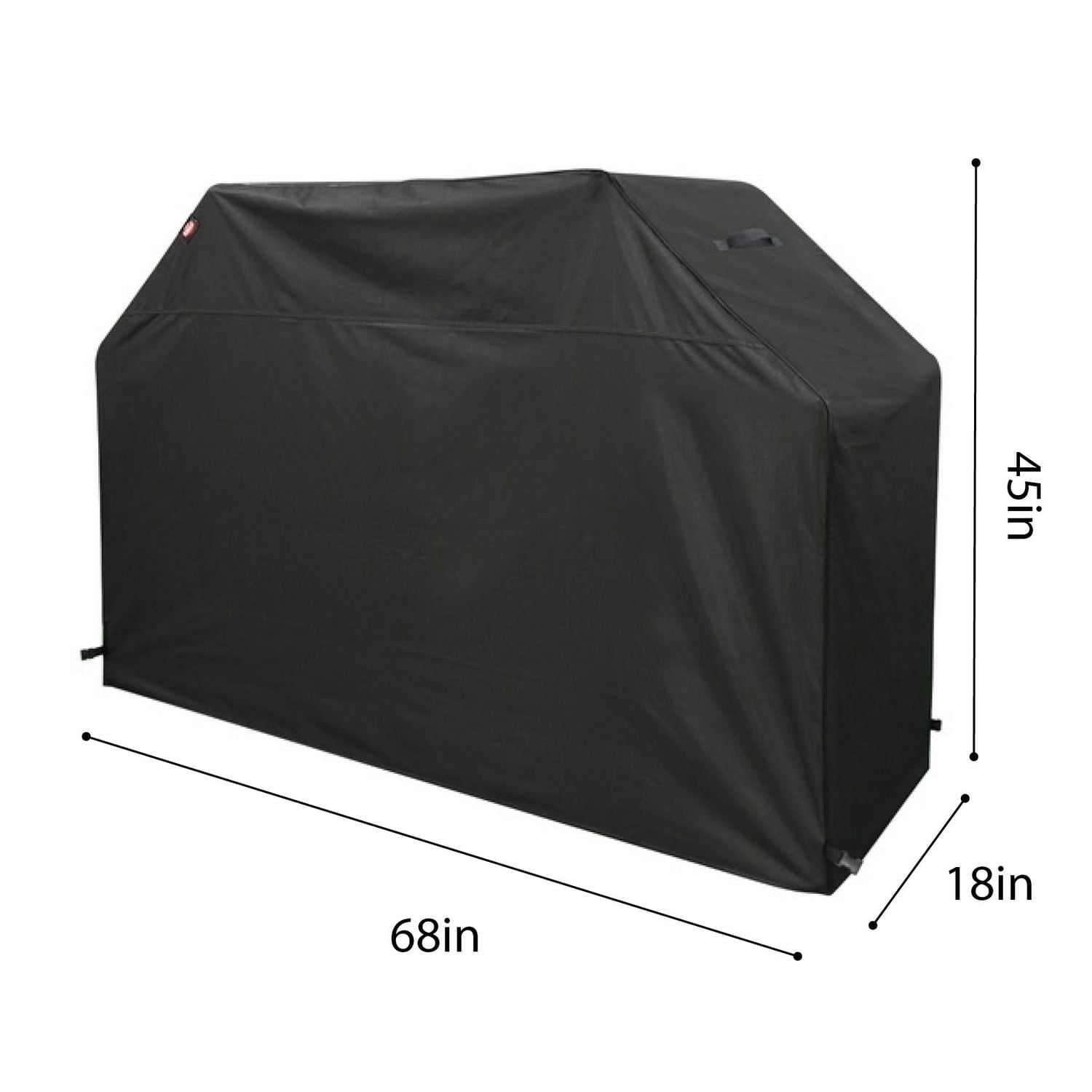 Expert Grill 68” Deluxe Heavy-Duty Cover, Durable Black Rip Stop Oxford.