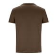 thumbnail image 4 of Men Oversized T Shirts Casual Loose Short Sleeve Crew Neck Tee Shirt Striped Color Block Tops with Pocket, 4 of 4