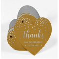 thumbnail image 3 of Inkdotpot Pack Of 50 Thanks For Celebrating With Me Birthday Favor Paper Tags Craft Real Silver Foil Hang Tags, 3 of 6