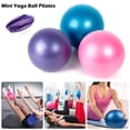 thumbnail image 1 of 25CM Balance Mini Yoga Ball Small Pilates Ball Fitness Exercise Stability Pilates Ball Anti-Burst Physical Ball, 1 of 8