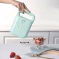 thumbnail image 4 of Iumwxz Sandwich Maker Electric Non Stick Fast Breakfast Bread Toaster Small Appliance Multiuse for Omelet Compact Dorm Kitchen 1pc Mint Green, 4 of 6
