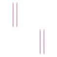 thumbnail image 4 of bedienty Color Random Knitting Needles Weaving Needle Handknitting Tool Home Supplies 6.5mm 2Set, 4 of 6