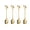 GD, variant on Chmadoxn Soup Spoons Stainless Steel Milk Coffee Spoons Dessert Ice Cream Fruit Spoon Teaspoon Accessories Tableware Gift Spoon Teaspoon