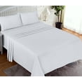thumbnail image 2 of Ruvanti 100% Cotton Sheets - Crispy Cooling Percale Sheets For Twin Size Bed, Breathable & Durable Twin Sheet Set, 16 Inches Deep Pocket Sheets, Quiet Gray, 3 Pieces, 2 of 5