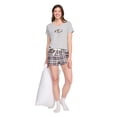 thumbnail image 2 of George Women's Flannel Pajama Short, 2 of 6