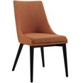 thumbnail image 1 of Modway Viscount Dining Chair, Modern Contemporary Rubberwood, Orange, 1 of 4