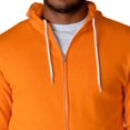 thumbnail image 5 of Independent Trading Co. Sweat à Capuche Léger Unisexe à Fermeture Éclair Complète, L, Ardoise, 5 of 5