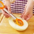 thumbnail image 1 of Food Tray Vegetable Shder with Bowl Cool Gadgets Cup Board Pro Meat Cutting compatible with Machine Stainless Steel Double Head Fruit Pulp Separator Two Size Vegetable Fruit Separator, 1 of 3