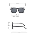 thumbnail image 3 of Men Women Polarized Sunglasses Fashion Protection Classic Round Frame Sunglasses, 3 of 3