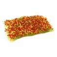 thumbnail image 2 of Yinanstore Grass Nest Model Simulation Turf Decoration Handmade Terrain Model Artificial Grass for Layout Railroad Gaming Terrain red orange, 2 of 8