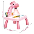 thumbnail image 2 of Drawing Projector 3+ Years Old Kids Trace and Draw Projector Toy with Music and Light Mode Projector Sketcher Desk Battery Operated Drawing Board for Christmas Gift, 2 of 7