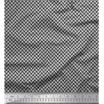 thumbnail image 1 of Soimoi Moss Georgette Fabric Herringbone Small Print Fabric by The Yard 42 Inch Wide, 1 of 3