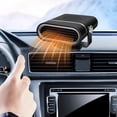thumbnail image 4 of Car Heater Fan Car Accessories Warmer Machine Fast Heating Portable Demister Black 12V, 4 of 9