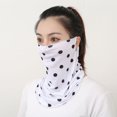 thumbnail image 4 of Women Men Scarf Mask Bandana with Ear Loops Sun Protection Outdoors Face Mask, 4 of 4