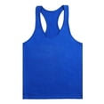 thumbnail image 3 of Mens Summer Leisure Pullover Sleeveless T-shirt Top Workout Clothes, 3 of 3