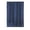 Navy, variant on Window Curtain Rod Pocket Semi-Transparent Polyester Curtain 51.97 in W x 62.99 in L With Nylon Spandex Blend Fabric