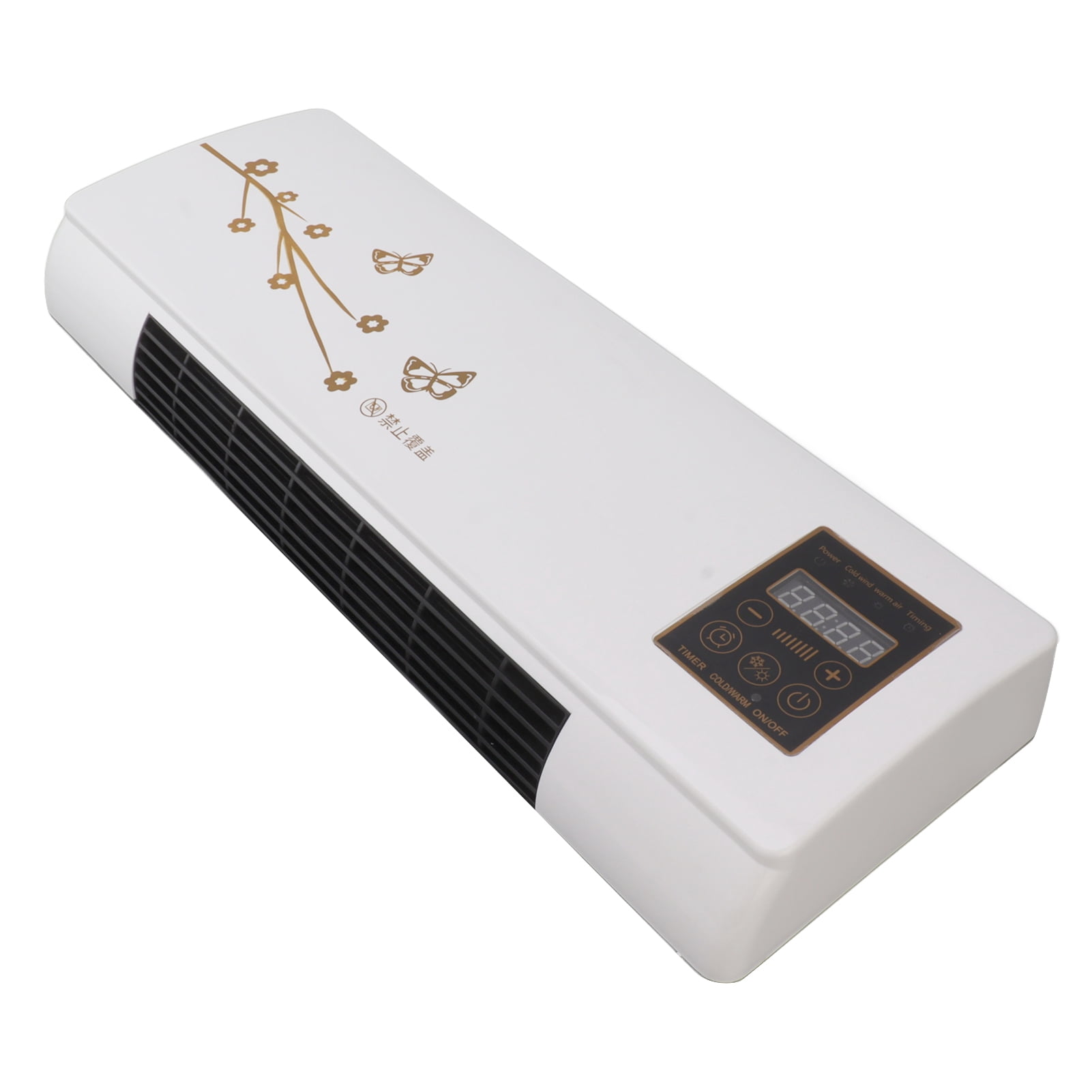 Wall Air Conditioner, Cooling Heating Air Conditioner US Plug 110V Overheat  with Remote Control for Home